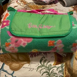 Lilly Pulitzer Picnic Blanket
